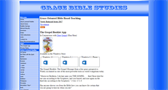 Desktop Screenshot of gracebiblestudies.org